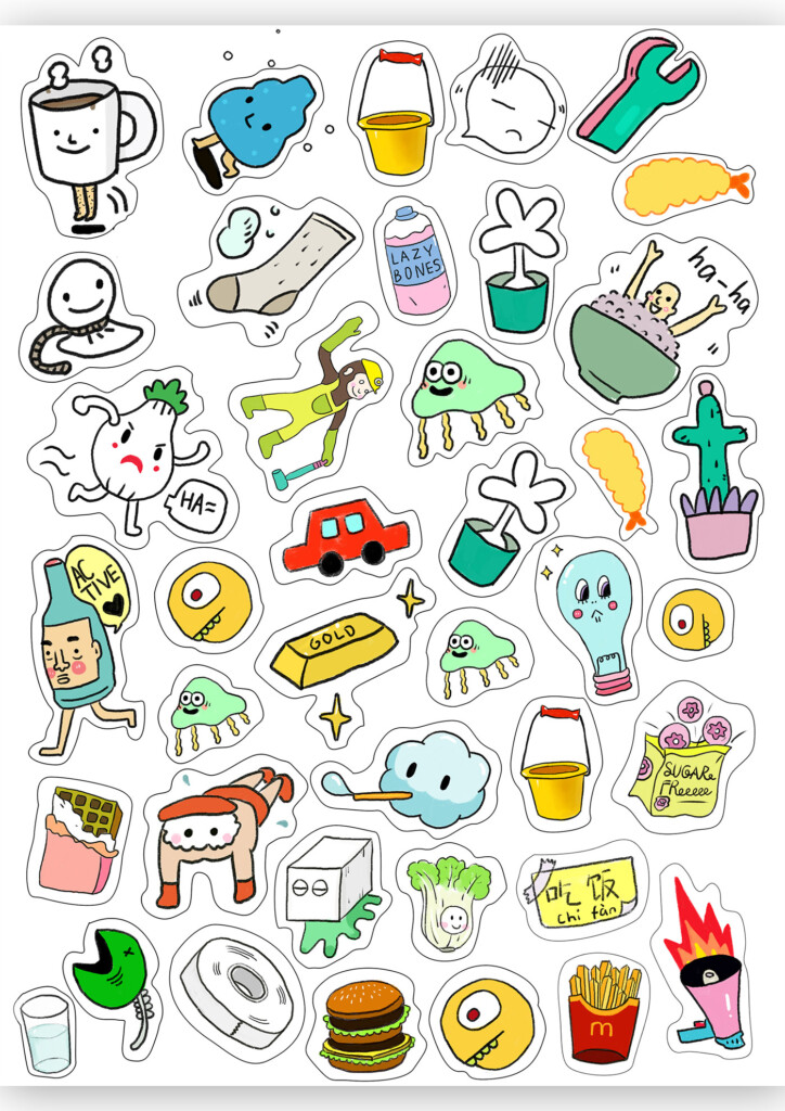 Printable Cute Stickers