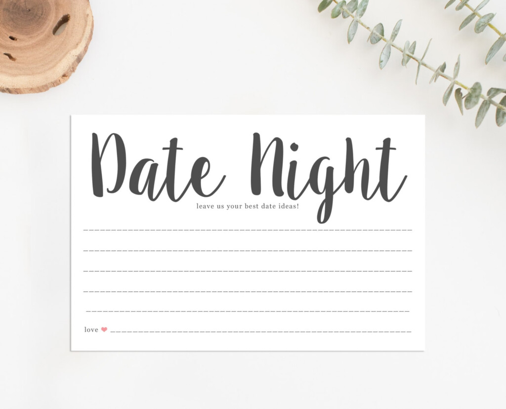 Printable Date Night Games
