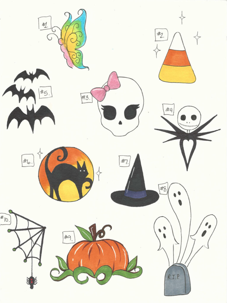 Printable Easy Face Painting Templates