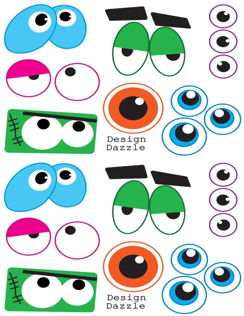 Printable Eyes For Crafts