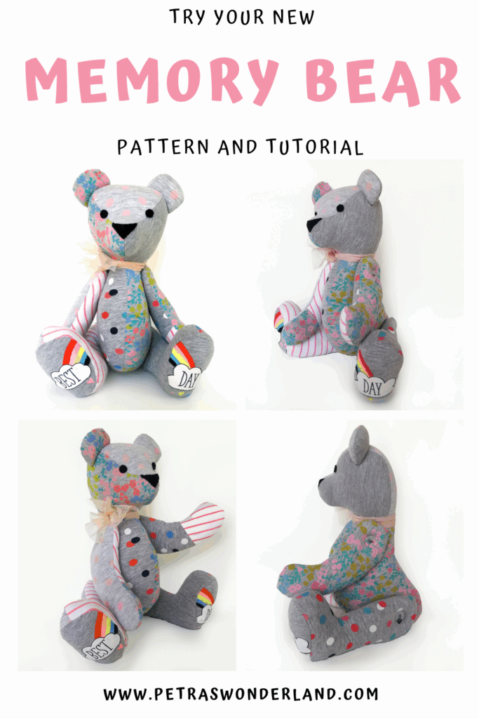 Printable Free Memory Bear Pattern Pdf Pikolworkshop