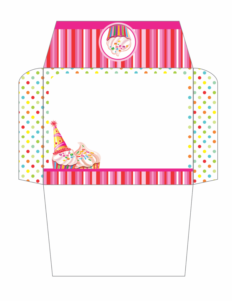 Printable Gift Card Envelope Template Doctemplates Paper Doll Birthday Card And Envelope