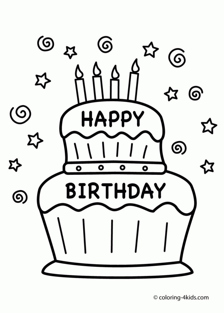 Printable Happy Birthday Uncle Coloring Pages Dejanato