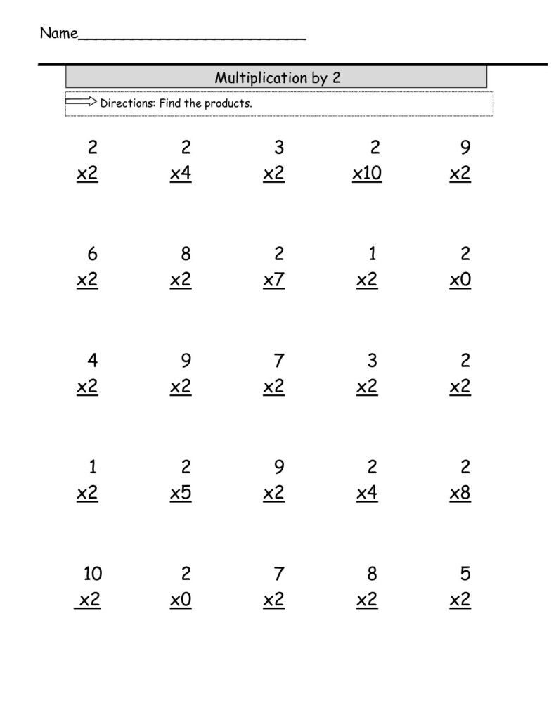 Printable Math Worksheets For 3Rd Grade