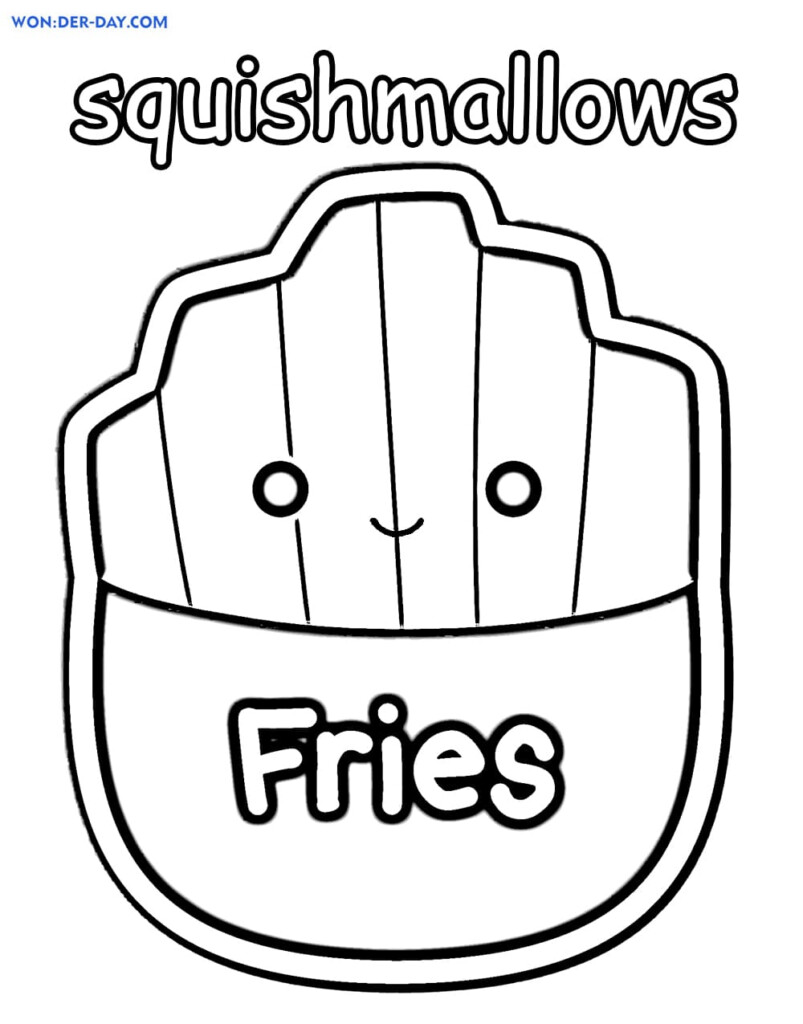 Squishmallows Coloring Pages Printable Squishmallows Coloring Pages Archives XColorings
