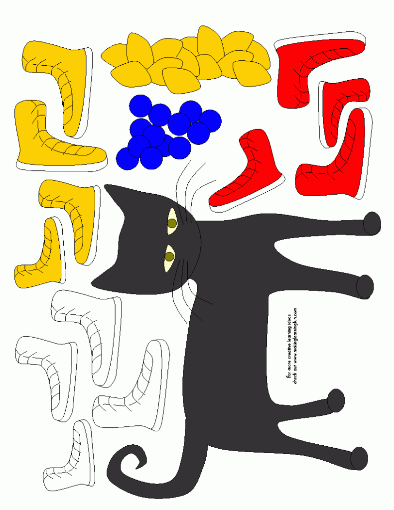 Templates Pete The Cat Cat Template Pete The Cats