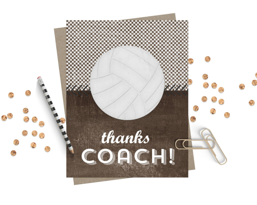 Thank You Coach Greeting Card Coach Card Thank You