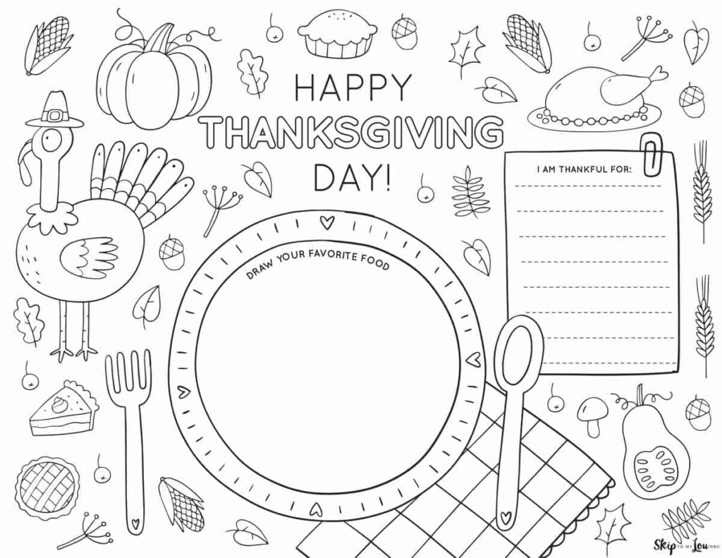 Thanksgiving Worksheets PDF Engaging Activities For Festive Learning