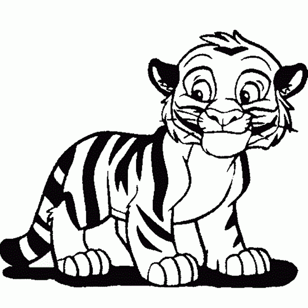 Tiger Coloring Pages Free Download On ClipArtMag
