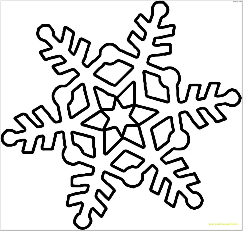 Top 25 Winter Snowflake Coloring Pages Easy Free And Printable COLORING PAGES FOR KIDS FREE