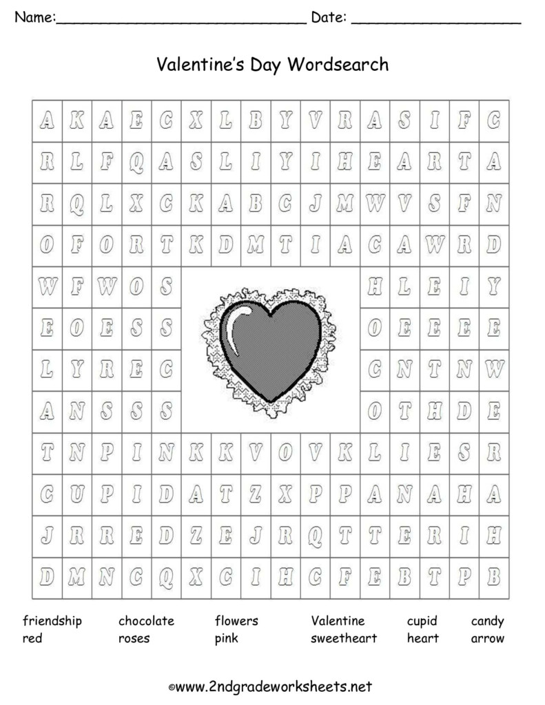 Valentine S Day Activity Worksheets