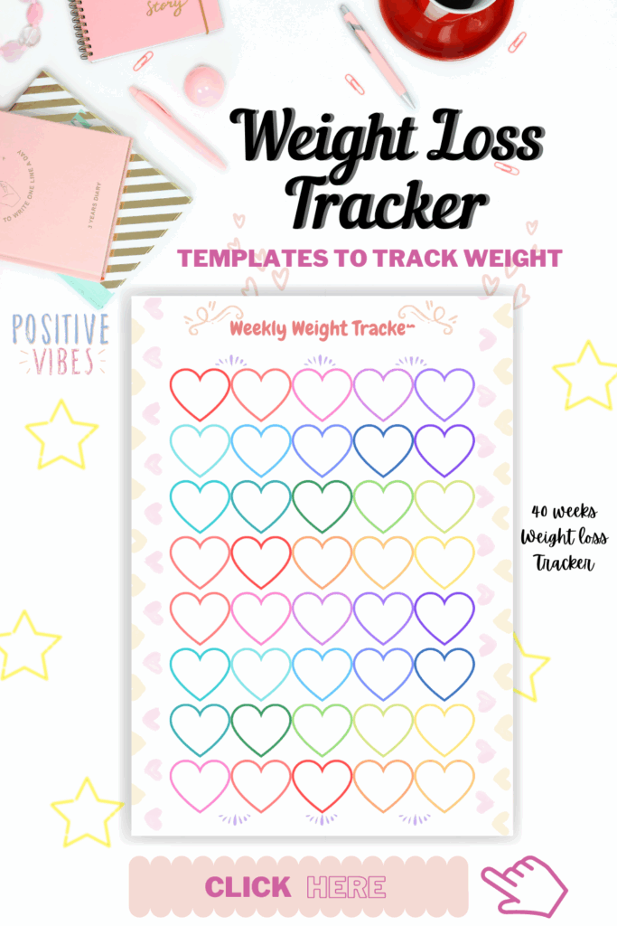 Weight Loss Tracker Free Printable Printable Templates Free